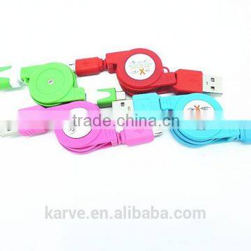 New Micro Usb Cable Micro Retractable Cable Portable Retractable Cable photo-5