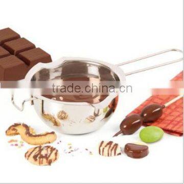 Stainless Steel Chocolate Melting Pot bowl Baking Pastry Tools