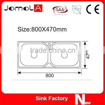 JOMOLA 2015 JD-8047 Unique Commercial Sink Italian Kitchen Sink Bathroom Basin photo-2