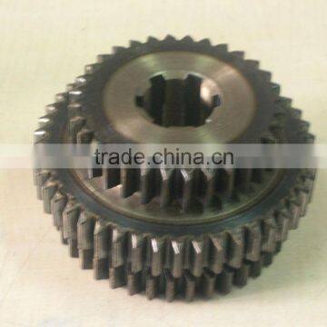 standard metal material casting double spur gears