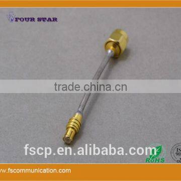 60mm RG405 Cable Assembly With SMA Male to MCX Male Connectors photo-3