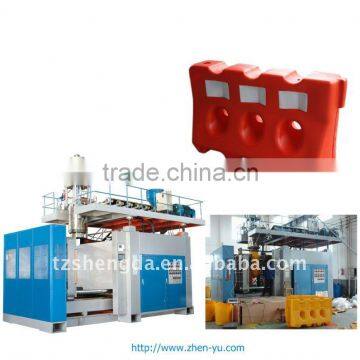 PE crash barrier machine