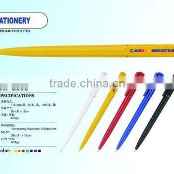 best selling cheap hotel pen, slim ball pen, thin pen