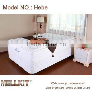 Bamboo Fabric Super Single Pillow Top pocket spring mattress manufacturers