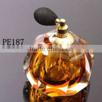 Crystal Perfume Bottle Vintage Glass Bottles Perfume Atomizer Pump