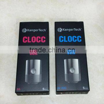 Original Kanger CLOCC Coil 0.15ohm NI200 tc coils 0.5ohm SUS316L Replacement Coil Head For Kanger cltank