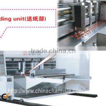 GIGA LX Servo control automatic printer slotter&die cutter vacuum suction feeder