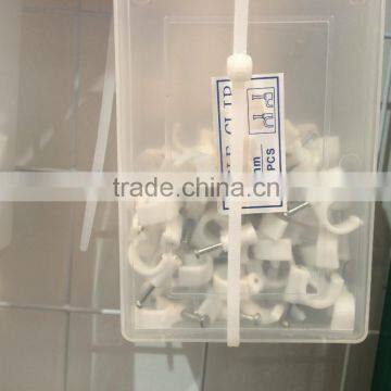 Promotion Nail Wire Clips/circle Cable Clips/nail Cable Clamps 12mm photo-6