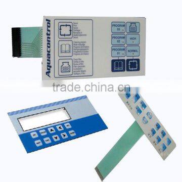 Top Quality Metal dome and poly dome tactile membrane switch