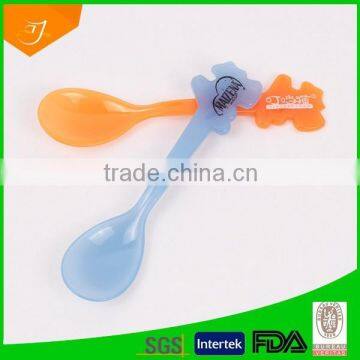 Eco-friendly Color Changing Spoon, Food Grade PP Thermo-sensitive Color Changing Spoon