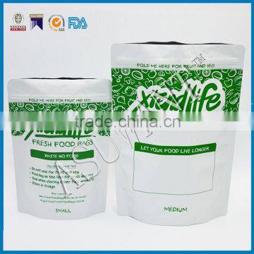 Customized Aluminum Foil Zip Stand Bag Black Color With Window for Food Pouches Printed photo-4