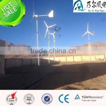 high efficiency 1000w wind turbine generator for rooftop