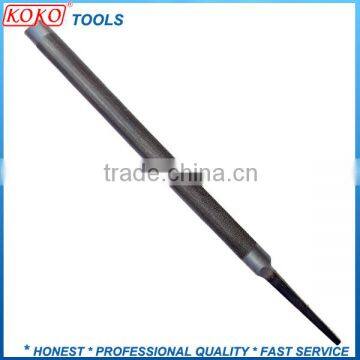 jewelry making slim body steel precision tool half round file