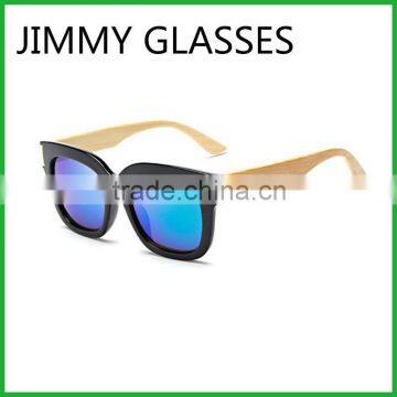 JMP646 Plastic Dark Green Wood Sunglasses