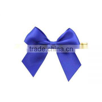 cheap gold twist wired ribbon bow wholesale