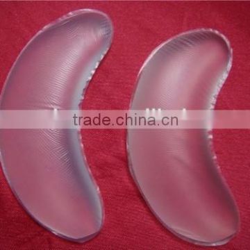 skin-friendly,comfortable silicone transparent bra insert pads