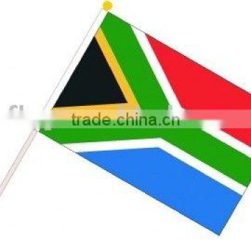 south africa hang waving flag