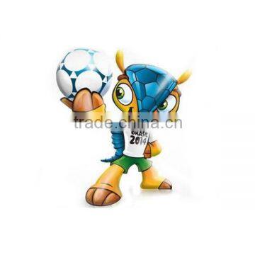 2014 brazil world cup pu mascot