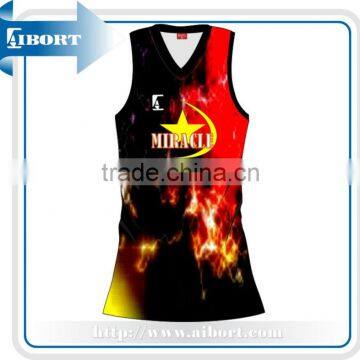 KNT-3-26 fashion design women netball wear