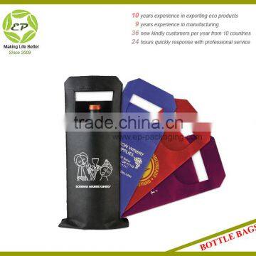 Hot Sales New Design Simple Cheap Single Bottle Wine Bag