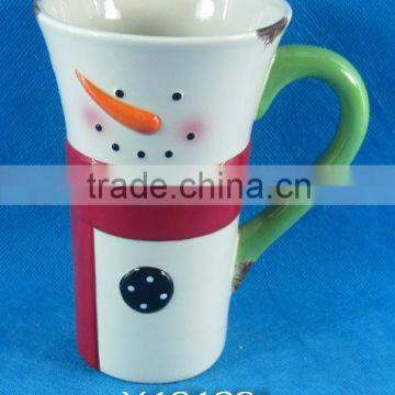 5.6", 4.7" Snowman cup