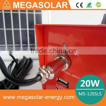 2016 20W Green Energy Solar Light System for Home and Camping