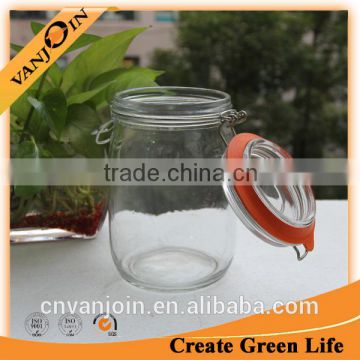 950ml Nice Glass Clip Jar For Storage