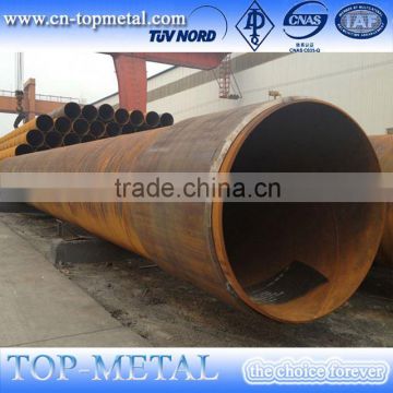 low carbon steel ssaw spiral welded pipe