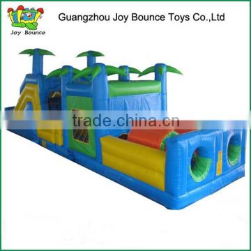 bounce house inflatable obstacle course jungle inflatable obstacle combo