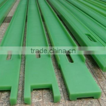 Wear Resistant CNC Skilled UHMWPE Machined Parts Guide Rail Drawings