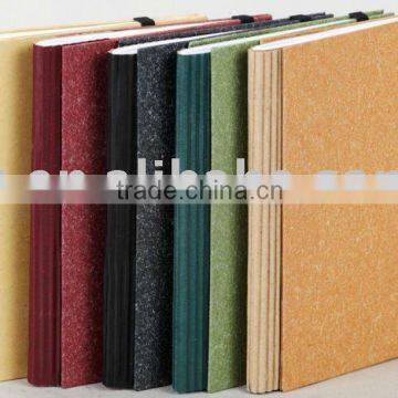 New eco hardcover notebook with elastic band