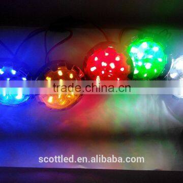 2016 new product 60mm single color LED pixel module light, 12pcs led point light source