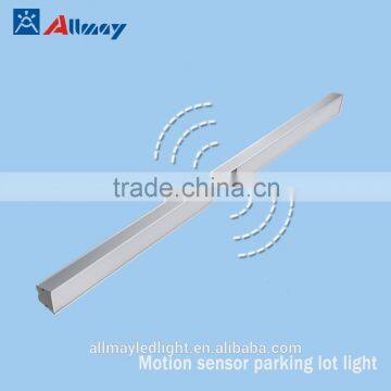 Factory direct supply radar sensor LED linear light 1200mm 18w with ce rohs using in parking lot