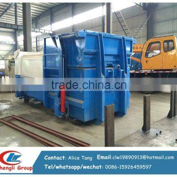 mobile garbage press container for sale waste compactor container