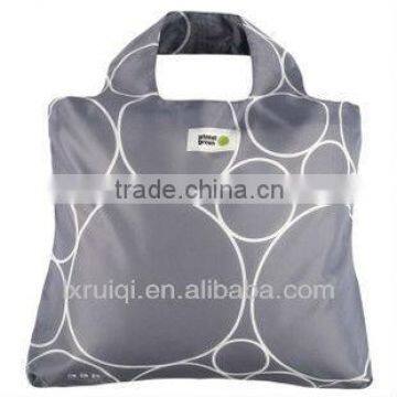 Fashion handled 210D polyster shopping bags