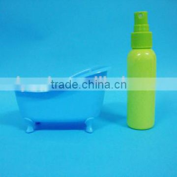 plastic small bathtub container , PP blue bathtub for botthes and soap