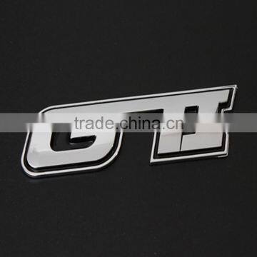 Small Chrome Logo Letters Custom Car Chrome Chrome Sticker Letters photo-2