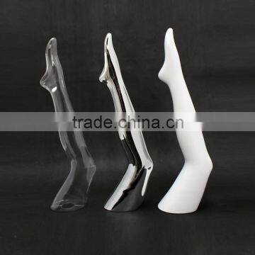 Top PC transparent leg plastic female leg mannequin