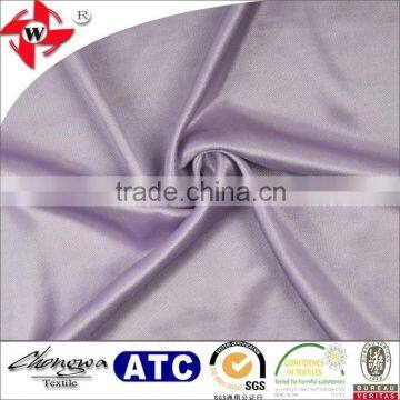 shiny 100% polyester weft knitting jersey interlining fabric for garment