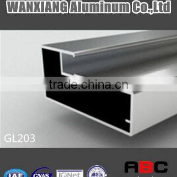 Extruded aluminium profiles kitchen profile frame profile GL203