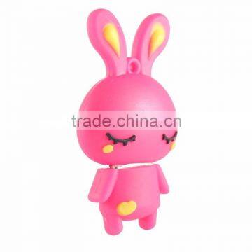 Top Selling and Cheapest Trade Assurance Attach Plastic Usb Flash Drive Celever Rabit Usb Flash Drives 8gb 16gb Usb Flash Drive photo-2
