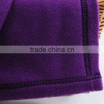 Solid Cheap Wholesale Polar Fleece Lightweight Blankets photo-3