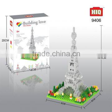 Famous Architecture DIY building blocks plastic toy