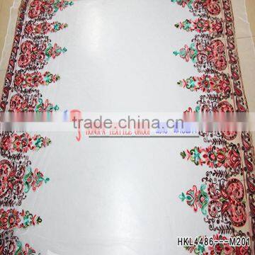 Best-Selling Cord Embroidery Design On Polyester Fabric Curtain Fabric photo-3