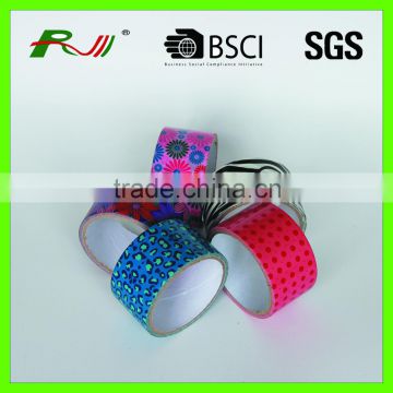 Reinforced colored waterproof cheap decorative duct tape wholesale