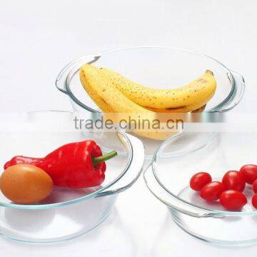 heat resistant glass casserole hot sale