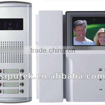 B/W and Color Video Intercom System for Apartment