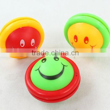 custom logo plastic yoyo smile face giveaway toy YY3000636