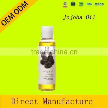 ORGANIC Jojoba Oil - EcoCert & USDA Certified - 100% Pure Premium Moisturizing Oil - Natural Moisturizer for Face, Skin, Hair