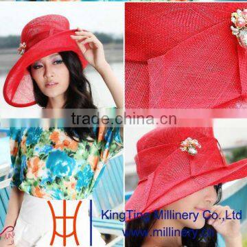 2014 Wholesale Millinery Natural Straw hats